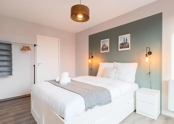 Nice Apartment Lille Balcony + Parking!